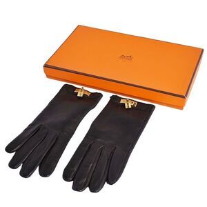 Hermes Gloves Kelly Hardware Cadena Padlock Lamb